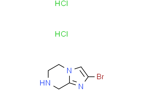 2-bromo-5,6,7,8-tetrahydroimidazo[1,2-a]pyrazine dihydrochloride