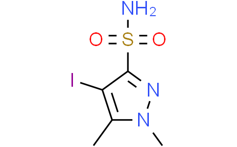 4-iodo-1,5-dimethyl-pyrazole-3-sulfonamide