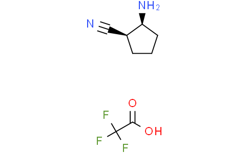 cis-2-aminocyclopentanecarbonitrile 2,2,2-trifluoroacetic acid