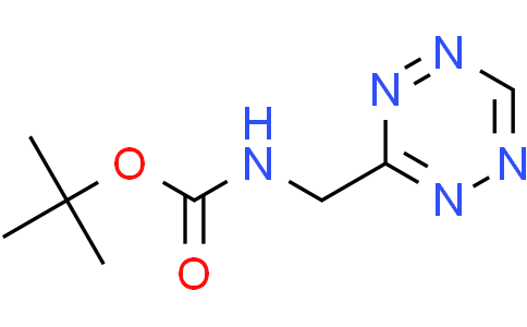 tert-Butyl((1,2,4,5-tetrazin-3-yl)methyl)carbamateCas:2252339-97-0