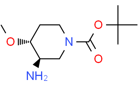 tert-butyl (3R,4R)-3-amino-4-methoxy-piperidine-1-carboxylate