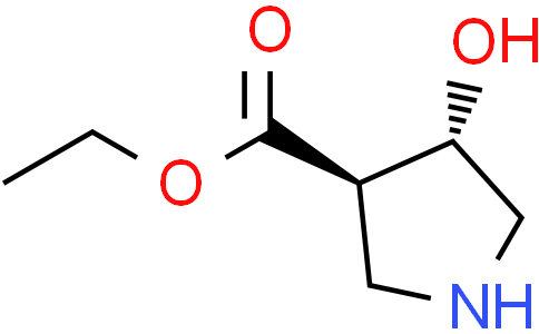 ethyl (3R,4S)-4-hydroxypyrrolidine-3-carboxylate