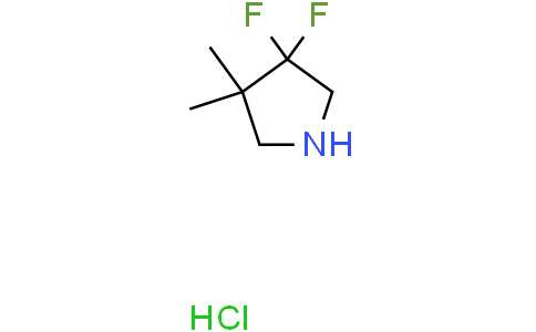 3,3-difluoro-4,4-dimethyl-pyrrolidine hydrochloride