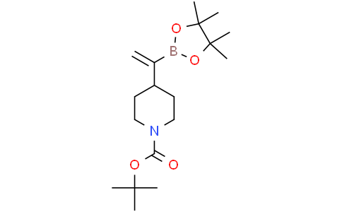 tert-butyl 4-[1-(4,4,5,5-tetramethyl-1,3,2-dioxaborolan-2-yl)vinyl]piperidine-1-carboxylate
