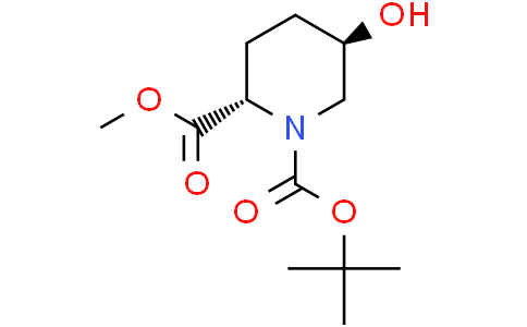 1-tert-butyl O2-methyl (2S,5R)-5-hydroxypiperidine-1,2-dicarboxylate