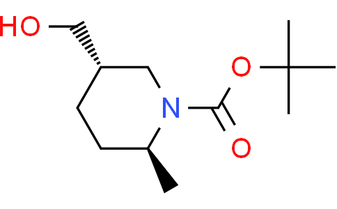 tert-butyl (2S,5S)-5-(hydroxymethyl)-2-methyl-piperidine-1-carboxylate