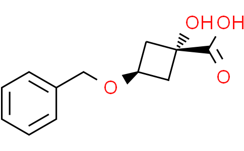 cis-3-benzyloxy-1-hydroxy-cyclobutanecarboxylic acid
