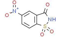 1,2-BENZISOTHIAZOL-3(2H)-ONE, 5-NITRO, 1,1-DIOXIDE