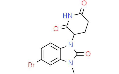 3-(5-bromo-3-methyl-2-oxo-benzimidazol-1-yl)piperidine-2,6-dione