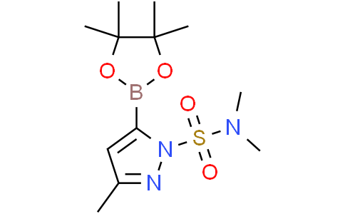 N,N,3-trimethyl-5-(4,4,5,5-tetramethyl-1,3,2-dioxaborolan-2-yl)pyrazole-1-sulfonamide