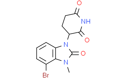3-(4-bromo-3-methyl-2-oxo-benzimidazol-1-yl)piperidine-2,6-dione