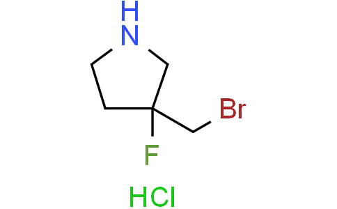3-(bromomethyl)-3-fluoro-pyrrolidine hydrochloride