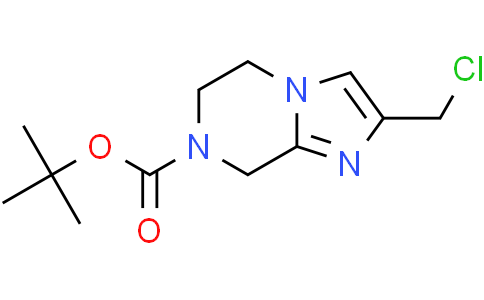 tert-butyl 2-(chloromethyl)-6,8-dihydro-5H-imidazo[1,2-a]pyrazine-7-carboxylate