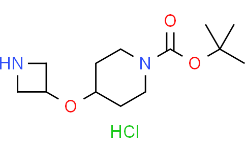 tert-butyl 4-(azetidin-3-yloxy)piperidine-1-carboxylate hydrochloride