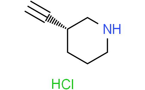 (3R)-3-ethynylpiperidine hydrochloride