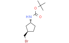 ((1R)-3-(溴甲基)环戊基)氨基甲酸叔丁酯