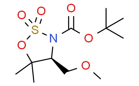 tert-butyl (4S)-4-(methoxymethyl)-5,5-dimethyl-2,2-dioxo-oxathiazolidine-3-carboxylate