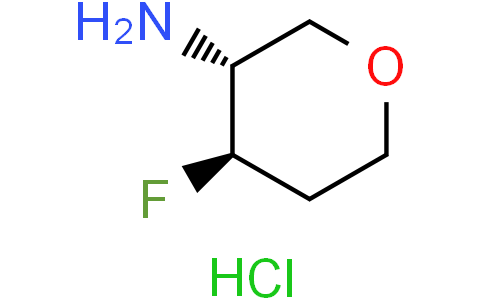 (3R,4R)-4-fluorotetrahydropyran-3-amine hydrochloride