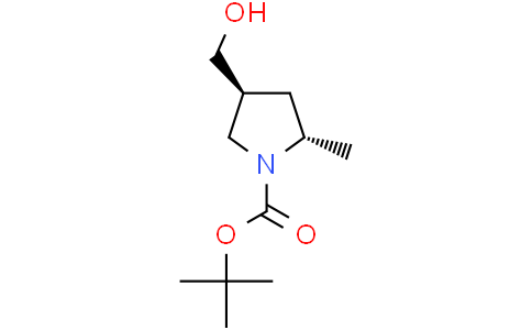 tert-butyl (2S,4S)-4-(hydroxymethyl)-2-methylpyrrolidine-1-carboxylate