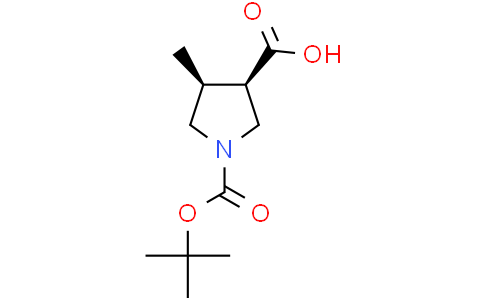cis-1-tert-butoxycarbonyl-4-methyl-pyrrolidine-3-carboxylic acid