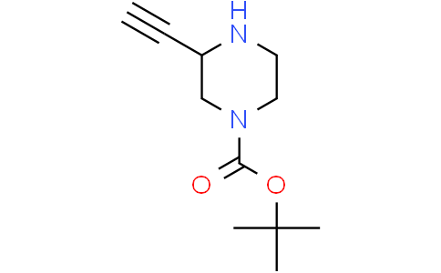 tert-butyl 3-ethynylpiperazine-1-carboxylate