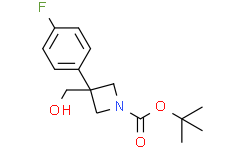 tert-butyl 3-(4-fluorophenyl)-3-(hydroxymethyl)azetidine-1-carboxylate