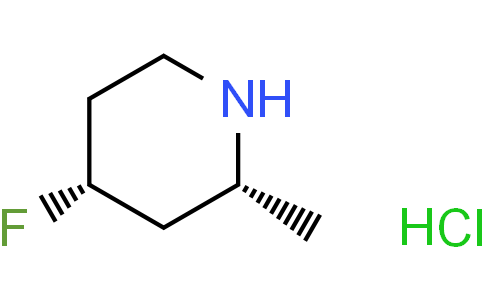 (2R,4R)-4-fluoro-2-methylpiperidine hydrochloride