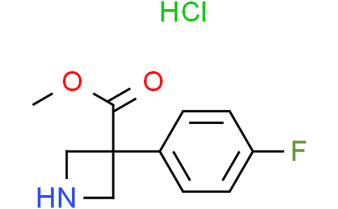 methyl 3-(4-fluorophenyl)azetidine-3-carboxylate hydrochloride