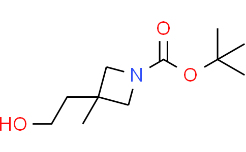 tert-butyl 3-(2-hydroxyethyl)-3-methyl-azetidine-1-carboxylate