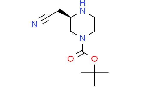 tert-butyl (3R)-3-(cyanomethyl)piperazine-1-carboxylate