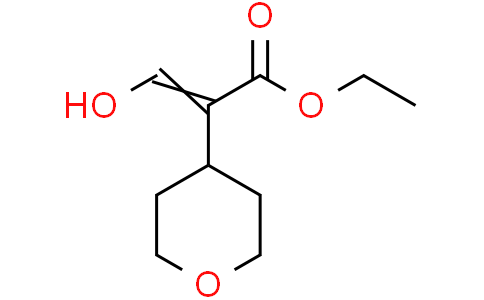 ethyl 3-hydroxy-2-tetrahydropyran-4-yl-prop-2-enoate