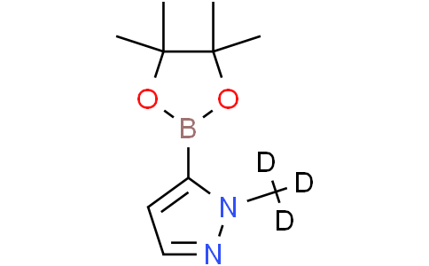 5-(4,4,5,5-tetramethyl-1,3,2-dioxaborolan-2-yl)-1-(trideuteriomethyl)pyrazole