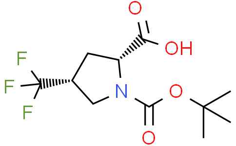 cis-1-tert-butoxycarbonyl-4-(trifluoromethyl)pyrrolidine-2-carboxylic acid