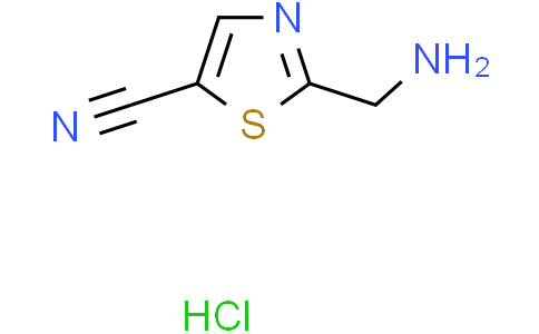 2-(aminomethyl)thiazole-5-carbonitrile hydrochloride