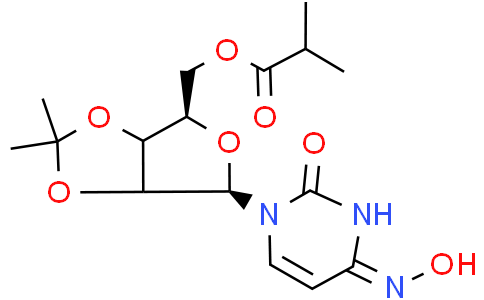 ((3AR,4R,6R,6aR)-6-(4-(Hydroxyimino)-2-Oxo-3,4-Dihydropyrimidin-1(2H)-yl)-2,2-DiMethyltetrahydrofuro[3,4-d][1,3]diOxol-4-yl)Methyl IsobutyrateCas:2346620-55-9