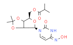((3aR,4R,6R,6aR)-6-((E)-4-(羟基亚氨基)-2-氧代-3,4-二氢嘧啶-1(2H)-基)-2,2-二甲基四氢呋喃[3,4-d][1,3]二噁酚-4-基)异丁酸甲酯