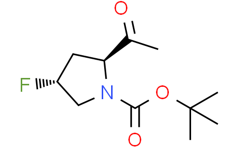 tert-butyl (2S,4R)-2-acetyl-4-fluoro-pyrrolidine-1-carboxylate