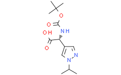 (2R)-2-[[(tert-butoxy)carbonyl]amino]-2-[1-(propan-2-yl)-1H-pyrazol-4-yl]acetic acid