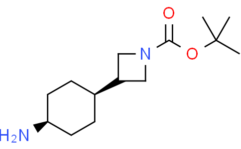 tert-butyl cis-3-(4-aminocyclohexyl)azetidine-1-carboxylate