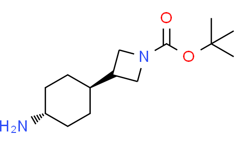 tert-butyl trans-3-(4-aminocyclohexyl)azetidine-1-carboxylate