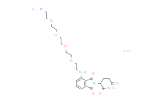 Pomalidomide-PEG4-C2-NH2 hydrochloride