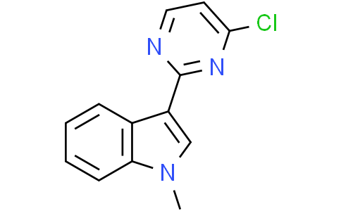 3-(4-chloropyrimidin-2-yl)-1-methyl-indole