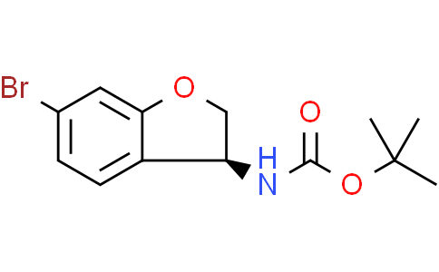 tert-butyl N-[(3S)-6-bromo-2,3-dihydrobenzofuran-3-yl]carbamate
