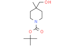1-Boc-4-(羟甲基)-4-甲基哌啶,95%