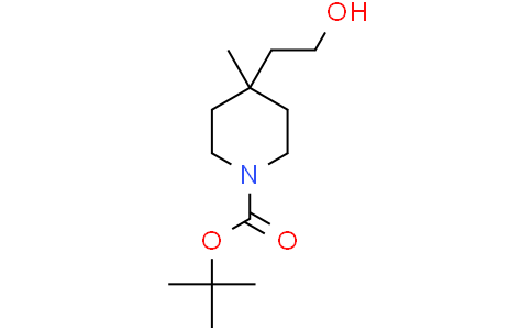 tert-butyl 4-(2-hydroxyethyl)-4-methyl-piperidine-1-carboxylate
