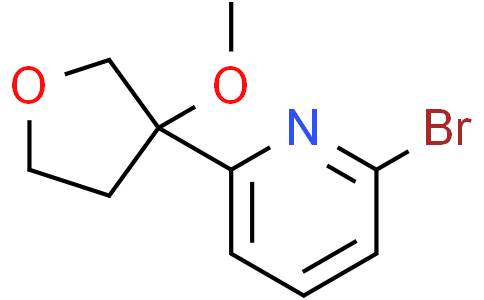 2-bromo-6-(3-methoxytetrahydrofuran-3-yl)pyridine
