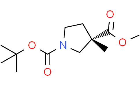 1-tert-butyl O3-methyl (3S)-3-methylpyrrolidine-1,3-dicarboxylate