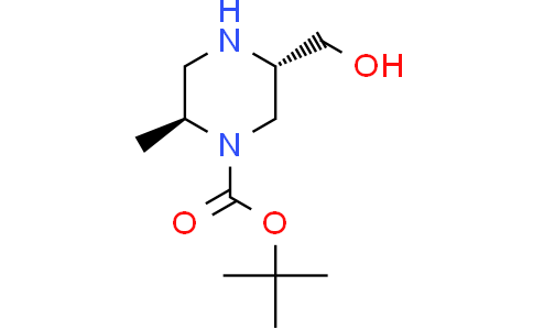 tert-butyl (2S,5S)-5-(hydroxymethyl)-2-methyl-piperazine-1-carboxylate