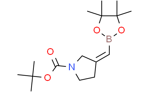 tert-butyl 3-[(4,4,5,5-tetramethyl-1,3,2-dioxaborolan-2-yl)methylene]pyrrolidine-1-carboxylate