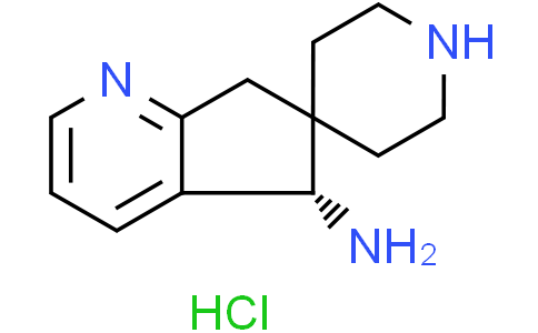 (5S)-spiro[5,7-dihydrocyclopenta[b]pyridine-6,4-piperidin-1-ium]-5-yl]ammonium dichloride